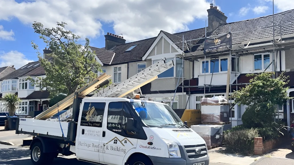 Heritage Roofing and Building at work