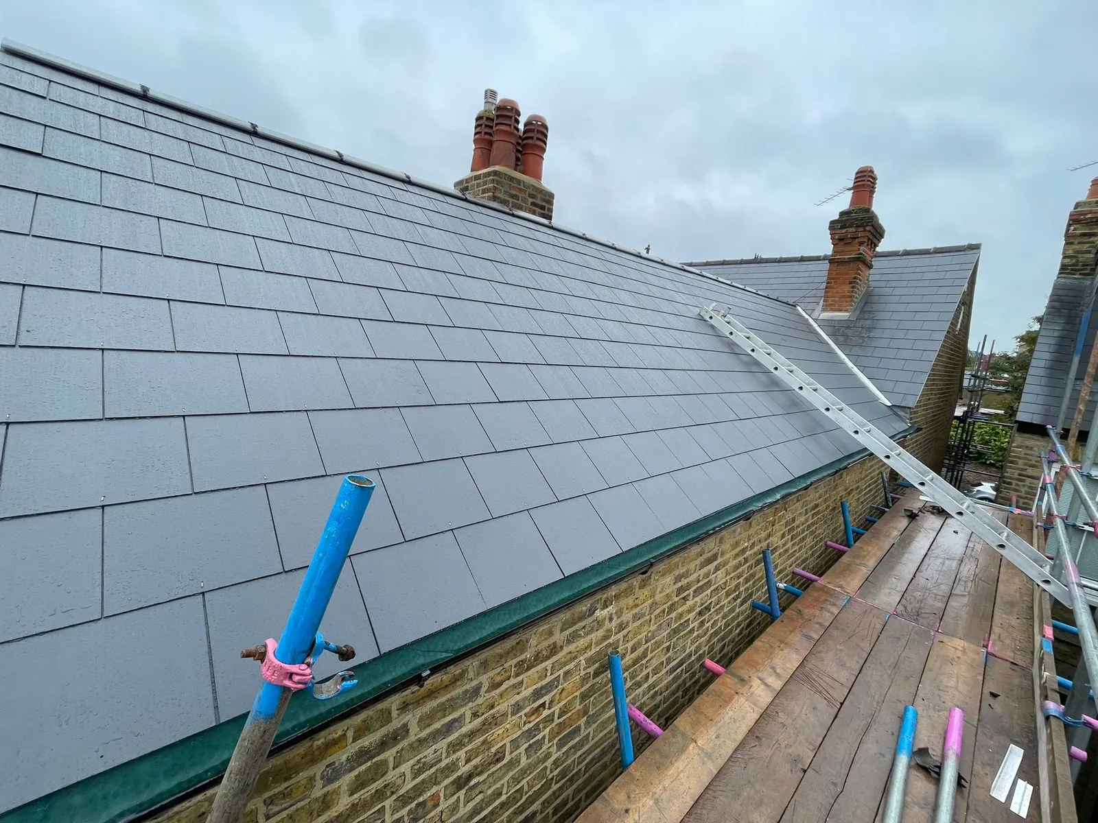 Heritage Roofing and Building on site